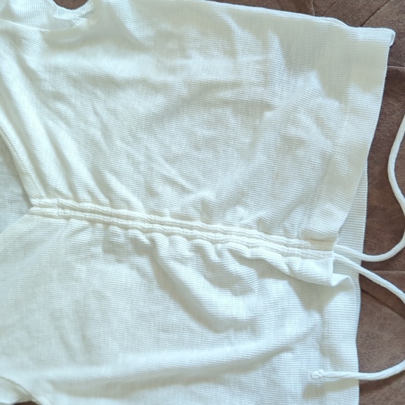 GAP Essential Rib Ruched T-Shirt - Picture 4 of 4